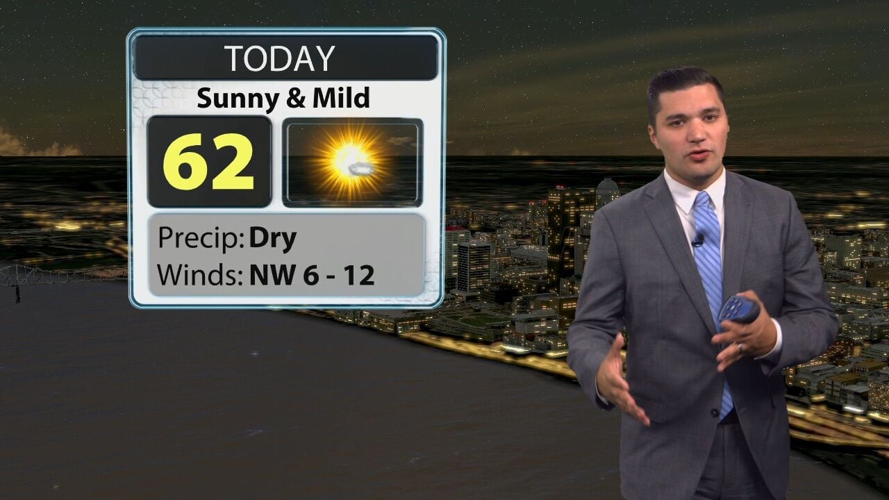 Bryce Jones' Thursday morning forecast